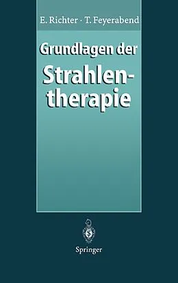 E-Book (pdf) Grundlagen der Strahlentherapie von E. Richter, T. Feyerabend