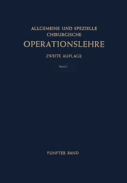 E-Book (pdf) Die oto-rhino-laryngologischen Operationen von H. J. Denecke