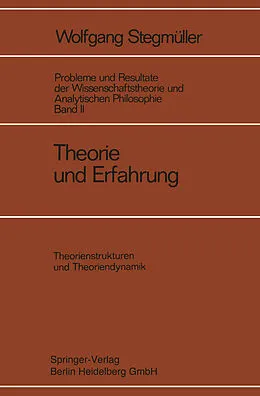 E-Book (pdf) Theorie und Erfahrung von Wolfgang Stegmüller