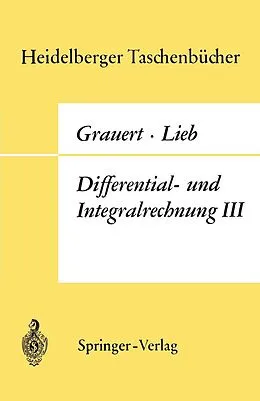 E-Book (pdf) Differential- und Integralrechnung III von H. Grauert, I. Lieb