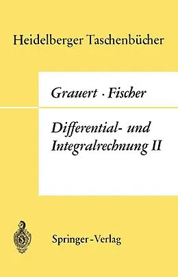 E-Book (pdf) Differential- und Integralrechnung II von H. Grauert, W. Fischer