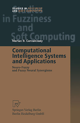 Couverture cartonnée Computational Intelligence Systems and Applications de Marian B. Gorzalczany