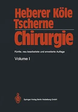 E-Book (pdf) Chirurgie von Georg Heberer, Wolfgang Köle, Harald Tscherne