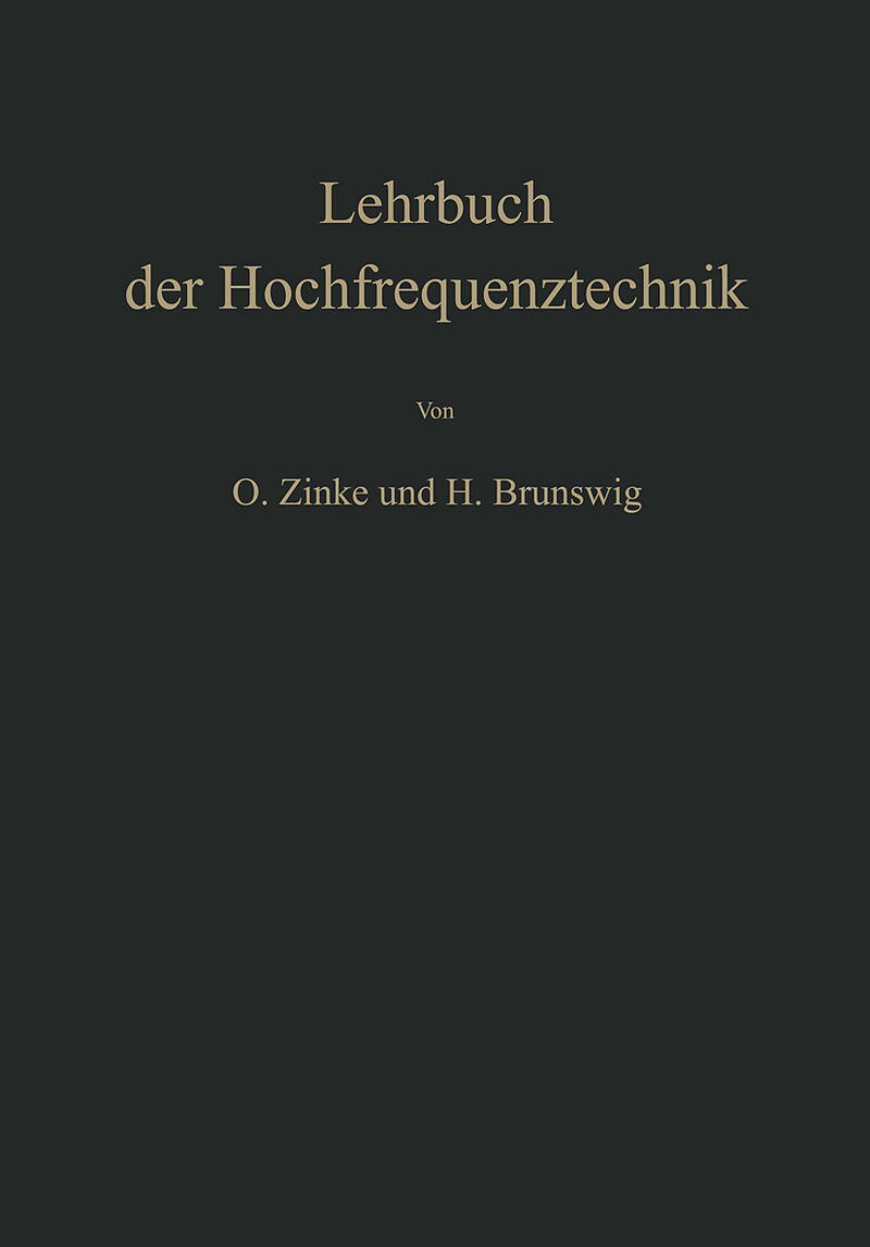 Lehrbuch der Hochfrequenztechnik