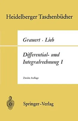 E-Book (pdf) Differential- und Integralrechnung I. von Hans Grauert, Ingo Lieb