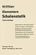 E-Book (pdf) Elementare Schalenstatik von A. Pflüger