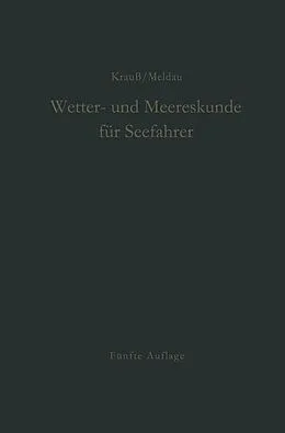 E-Book (pdf) Wetter- und Meereskunde für Seefahrer von Joseph Krauß, Heinrich Meldau