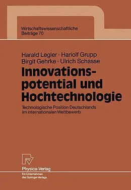 E-Book (pdf) Innovationspotential und Hochtechnologie von Harald Legler, Hariolf Grupp, Birgit Gehrke