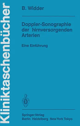 E-Book (pdf) Doppler-Sonographie der hirnversorgenden Arterien von Bernhard Widder