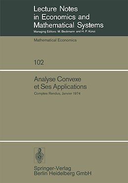 eBook (pdf) Analyse Convexe et Ses Applications de 