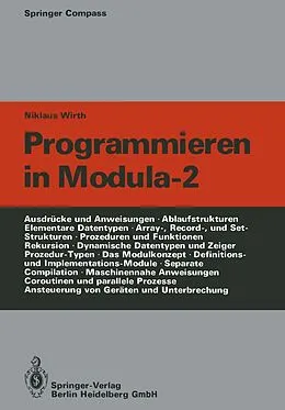 E-Book (pdf) Programmieren in Modula-2 von N. Wirth