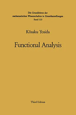 E-Book (pdf) Functional Analysis von Kosaku Yosida