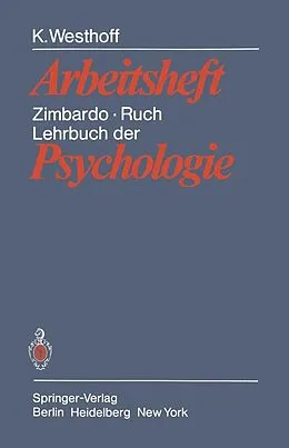 E-Book (pdf) Lehrbuch der Psychologie von K. Westhoff