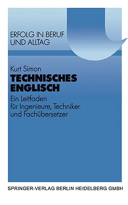 E-Book (pdf) Technisches Englisch von Kurt Simon