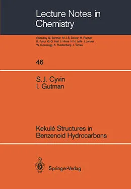 E-Book (pdf) Kekulé Structures in Benzenoid Hydrocarbons von Sven J. Cyvin, Ivan Gutman