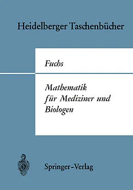 E-Book (pdf) Mathematik für Mediziner und Biologen. von G. Fuchs