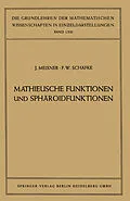 E-Book (pdf) Mathieusche Funktionen und Sphäroidfunktionen von Josef Meixner, Friedrich Wilhelm Schäfke
