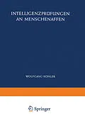 E-Book (pdf) Intelligenzprüfungen an Menschenaffen von W. Köhler