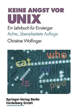 E-Book (pdf) Keine Angst vor UNIX von Christine Wolfinger
