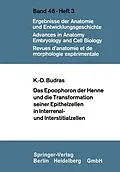 E-Book (pdf) Das Epoophoron der Henne und die Transformation seiner Epithelzellen in Interrenal- und Interstitialzellen von Klaus-Dieter Budras
