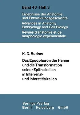 E-Book (pdf) Das Epoophoron der Henne und die Transformation seiner Epithelzellen in Interrenal- und Interstitialzellen von Klaus-Dieter Budras