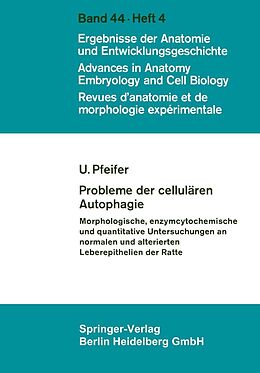 E-Book (pdf) Probleme der cellulären Autophagie von U. Pfeifer