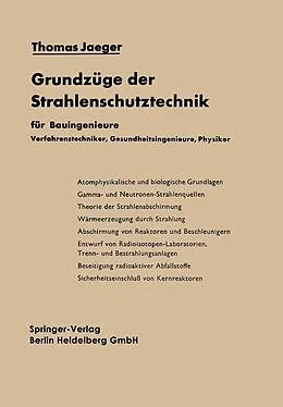 E-Book (pdf) Grundzüge der Strahlenschutztechnik von Thomas Jaeger