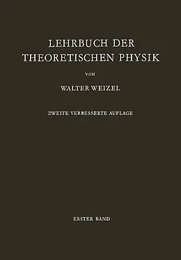 E-Book (pdf) Lehrbuch der Theoretischen Physik von Walter Weizel