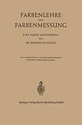 E-Book (pdf) Farbenlehre und Farbenmessung von Werner Schultze