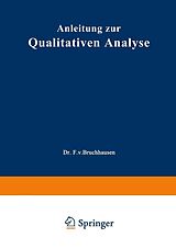 E-Book (pdf) Anleitung zur Qualitativen Analyse von Ernst Schmidt, Johannes Gadamer