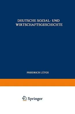 E-Book (pdf) Deutsche Sozial- und Wirtschaftsgeschichte von Friedrich Lütge