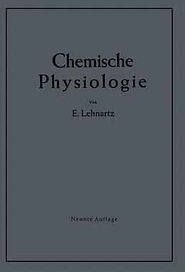 E-Book (pdf) Einführung in die chemische Physiologie von Emil Lehnartz