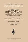 E-Book (pdf) Chemische Spektralanalyse von Wolfgang Seith, Konrad Ruthardt