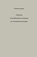 E-Book (pdf) Einführung in die Mathematik von Friedrich Sommer