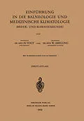 E-Book (pdf) Einführung in die Balneologie und medizinische Klimatologie (Bäder- und Klimaheilkunde) von Heinrich Vogt, Walther Amelung