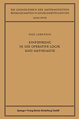 E-Book (pdf) Einführung in die Operative Logik und Mathematik von Paul Lorenzen