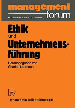 E-Book (pdf) Ethik und Unternehmensführung von 