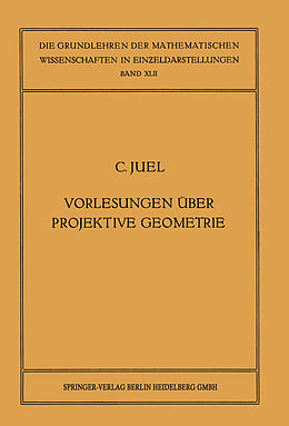 E-Book (pdf) Vorlesungen über Projektive Geometrie von Christian Juel