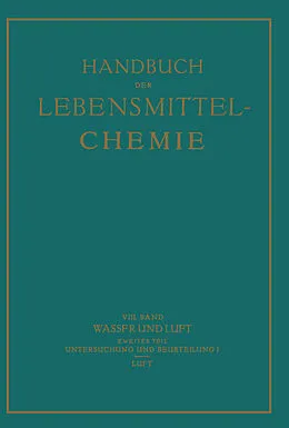 E-Book (pdf) Wasser und Luft von B. Bleyer, S. W. Souci
