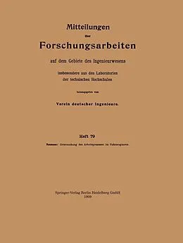 E-Book (pdf) Untersuchung des Arbeitsprozesses im Fahrzeugmotor von Kurt Neumann