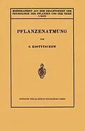 E-Book (pdf) Pflanzenatmung von S. Kostytschew, W. Ruhland