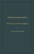 E-Book (pdf) Färbereichemische Untersuchungen von Peter Heermann