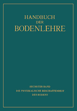 E-Book (pdf) Die Physikalische Beschaffenheit des Bodens von A. Densch, NA Giesecke, NA Helbig