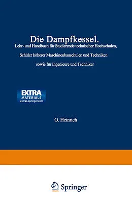 E-Book (pdf) Die Dampfkessel von F. Tetzner, O. Heinrich