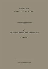 E-Book (pdf) Der Schneefall in Hessen in den Jahren 19011930 von Georg Greim