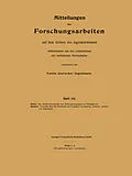 E-Book (pdf) Mitteilungen über Forschungsarbeiten auf dem Gebiete des Ingenieurwesens von Heinrich Blasius, Richard Baumann