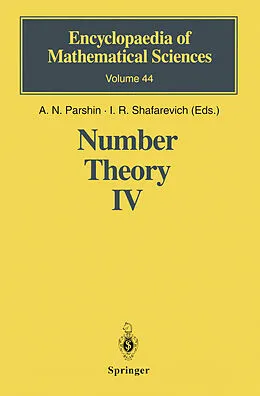 E-Book (pdf) Number Theory IV von 