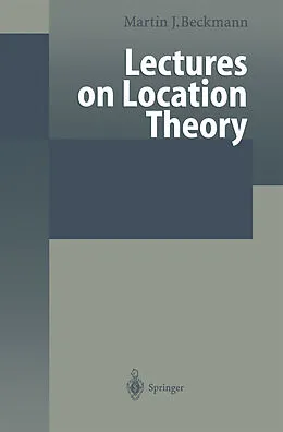E-Book (pdf) Lectures on Location Theory von Martin F. Bach