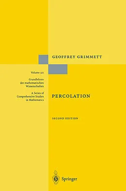 E-Book (pdf) Percolation von Geoffrey R. Grimmett