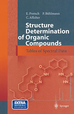 E-Book (pdf) Structure Determination of Organic Compounds von E. Pretsch, P. Bühlmann, C. Affolter